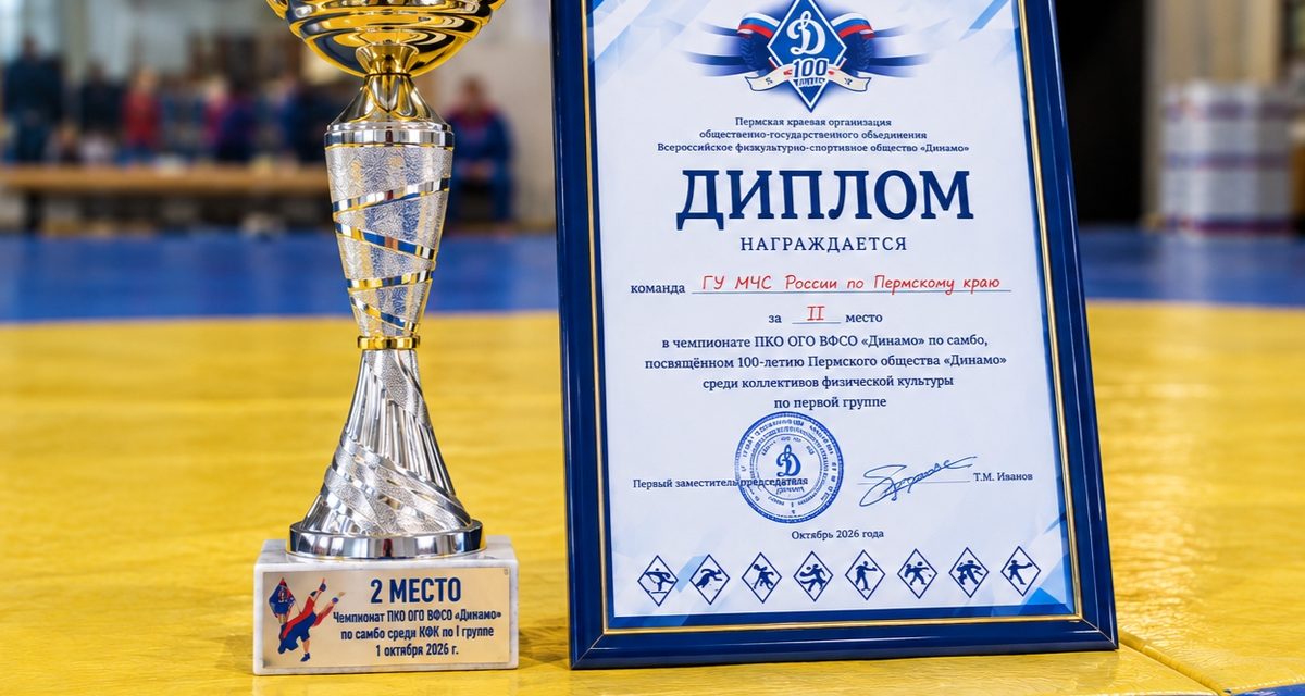 Сборная МЧС взяла шесть медалей на чемпионате «Динамо» в Перми